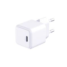 3MK 25W 3MK Power Delivery USB-C stenski polnilnik bele barve