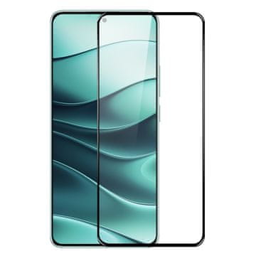 shumee 5D Full Glue Ceramic Glass za Xiaomi Redmi Note 14 4G / 14 5G črn