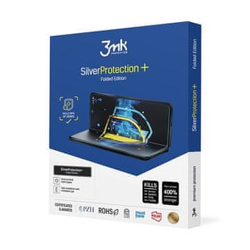shumee Oppo Find N2 Flip 3MK SilverProtect protimikrobna folija