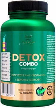 shumee LANCO DETOX COMBO jetra ledvice črevesje 60 kapsul