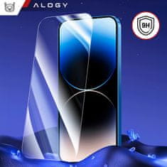 shumee Hibridno steklo za Samsung Galaxy S23 FE za zaslon Alogy Flexi Glass 9H ovitek, prijazen do ravnih površin.