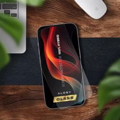 shumee Hibridno steklo za Samsung Galaxy S23 FE za zaslon Alogy Flexi Glass 9H ovitek, prijazen do ravnih površin.