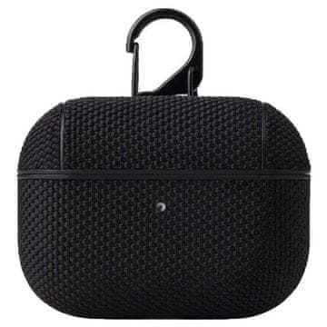 shumee Zaščitni ovitek Alogy iz najlona za Apple AirPods Pro, črne barve