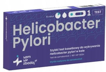shumee TEST ZA HELICOBACTER PYLORI IZ BLATA, ANTIGEN, za domačo uporabo, 1 kos