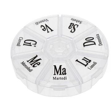 shumee ORGANIZATOR ZA POSODO ZA ZDRAVILA, 7 DNI