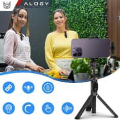 shumee 2x Alogy Lightning brezžični lavalier mikrofon za Apple iPhone iPad, komplet dveh majhnih mikrofonov