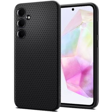 shumee Ovitek za Samsung Galaxy A35 5G Spigen Liquid Air Case zadnji ovitek mat črn mat črn