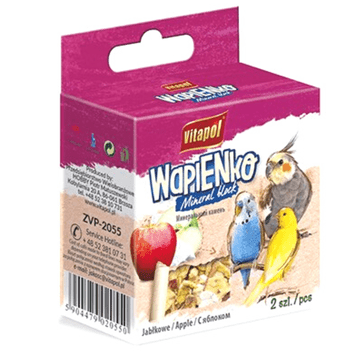 shumee Vitapol Wapenko - Jabolčna apnenčasta kocka za ptice 35g