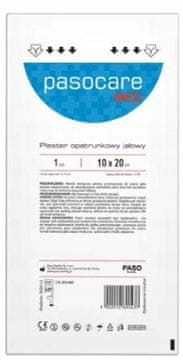 shumee Sterilni obliž Pasocare Med 10 x 20 cm 1 kos.