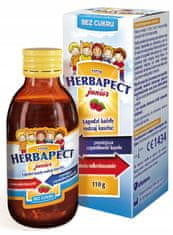 Aflofarm Herbapect Junior sirup, za vse vrste kašlja, za dnevno in nočno uporabo 110 g