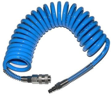 shumee ADLER PNEVMATSKA SPIRALNA CEV 6,5 x 10 mm 5 m POLIURETAN, S SPOJKAMI