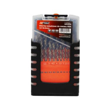 awtools KOMPLET SVEDROV ZA METAL IN KOBALT 19-DELNI / PLASTIČNO PAKIRANJE