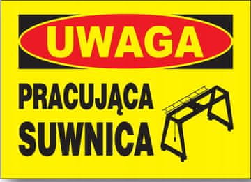 shumee Gradbeni znak BTO-62 - delujoči mostni žerjav