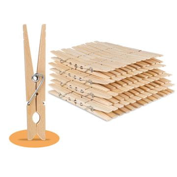 Vitapur 100-delni set ščipalk za obešanje perila