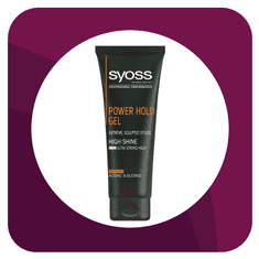 shumee SYOSS MEN POWER HOLD - močan gel za kodraste lase