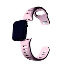 3MK Silikonski ovitek za Apple Watch 38mm 3MK roza