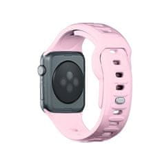 3MK Silikonski ovitek za Apple Watch 38mm 3MK roza