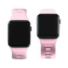 3MK Silikonski ovitek za Apple Watch 38mm 3MK roza