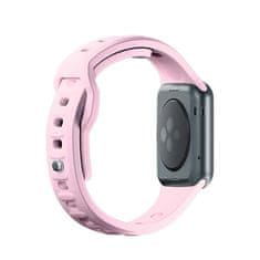 3MK Silikonski ovitek za Apple Watch 38mm 3MK roza