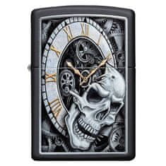 Zippo Vžigalnik ZIPPO SKULL CLOCK 60004591