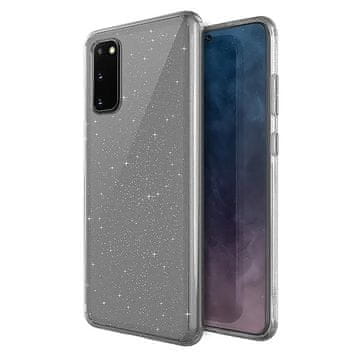 UNIQ Ovitek LifePro Tinsel za Samsung S20+G985, prozoren/lucenten