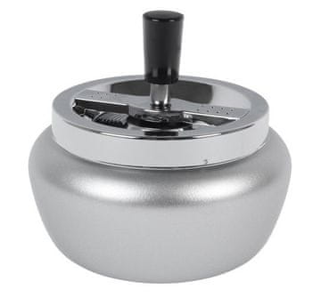 shumee Srebrn kovinski pepelnik 11 cm