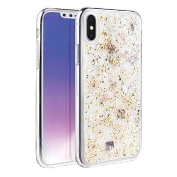 UNIQ Ovitek Lumence Clear za iPhone Xs Max v zlati/šampanjsko zlati barvi