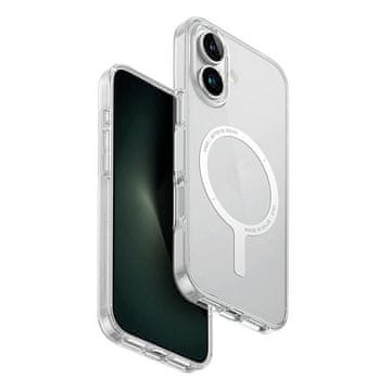 UNIQ Ovitek za iPhone 16 UNIQ Magclick prozoren
