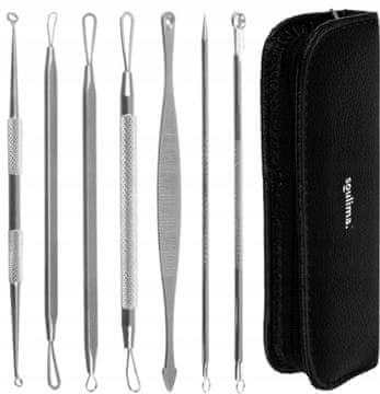 shumee Žlice za odstranjevanje ogrcev, belih ogrcev in mozoljev SOULIMA SET 7 kosov