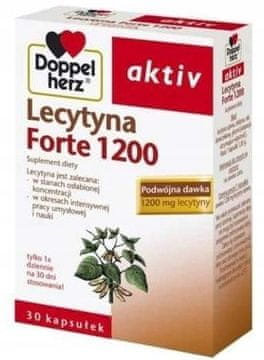 shumee DOPPELHERZ AKTIV LECITIN FORTE 1200 - 30 kapsul