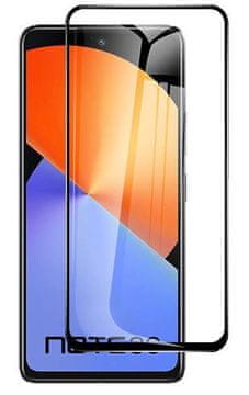 shumee Full Glue Tempered Glass za Infinix Note 30 Black