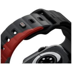 UNIQ Gumijast pašček UNIQ Stride De za Apple Watch 49/46/45/44 mm, antracitne barve