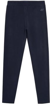 Nikcorp Dekliške dolge pajkice mornarsko modre barve, oprijete, bombažne, za prosti čas in šport, velikost 164 cm