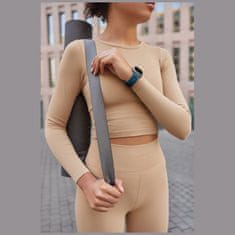 UNIQ Gumijast pašček UNIQ Stride De za Apple Watch 49/46/45/44 mm Storm