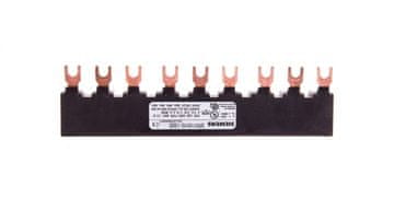 Siemens 3P viličasta priključna zbiralka (9 modulov) za 3 odklopnike 3RV1915-1BB