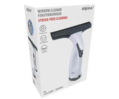 Alpina Window brezžični čistilec oken, 5V, 2000mAh, belo-siv