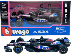 BBurago F1 BWT Alpine A524 #31 Esteban Ocon BBurago 1:43
