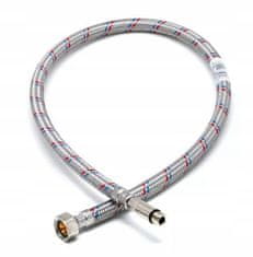 shumee PLETENI PRIKLJUČEK ZA AKUMULATORSKO CEVI M10X3/8X40 CM