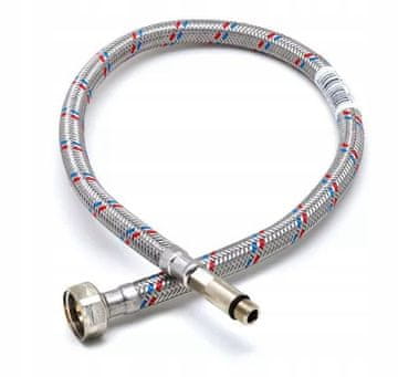 shumee PLETENI PRIKLJUČEK ZA AKUMULATORSKO CEVI M10X1/2X50 CM