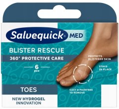 shumee Salvequick Blister Rescue hidrogelni obliži za žulje, 6 kosov.