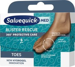 shumee Salvequick Blister Rescue hidrogelni obliži za žulje, 6 kosov.