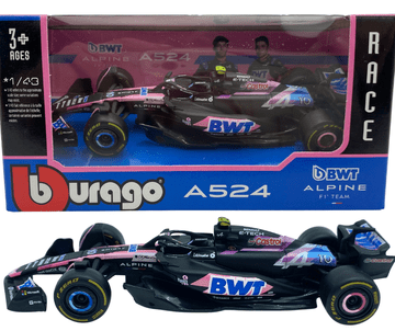 BBurago Dirkalnik F1 Alpine A524 BWT Bburago #10 Pierre Gasly BBurago 1:43