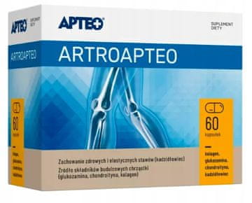 shumee ARTROAPTEO za sklepe kolagen Apteo 60 kapsul.