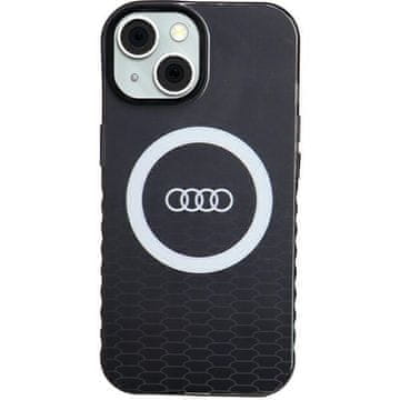 Audi Audijeva ovitek MagSafe Big Logo IML za iPhone 15 / 14 / 13 - črn