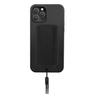 UNIQ Heldro iPhone 12 Pro Max 6.7" antimikrobni ovitek črne/polnočno črne barve