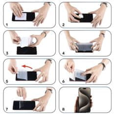 shumee Hidrogelna folija za telefon Motorola Moto G84 5G, zaščitna folija za zaslon Alogy Hydrogel folija