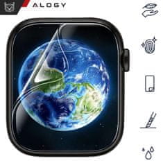 shumee Zaščitna folija za pametne ure Alogy Hydrogel za Apple Watch Ultra 2 49 mm