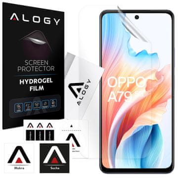 shumee Hidrogelna folija za zaščito zaslona telefona Oppo A79 5G Alogy Hydrogel folija