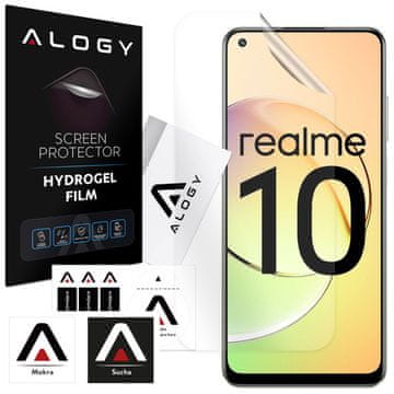shumee Hidrogelna folija za zaščito zaslona Realme 10 Alogy Hydrogel Film