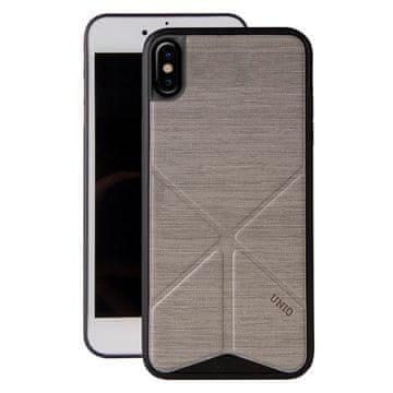 UNIQ Ovitek Transforma Ligne za iPhone X/Xszary/pepelnato siv